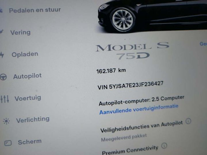 Photo 20 VIN: 5YJSA7E23JF236427 - TESLA MODEL 