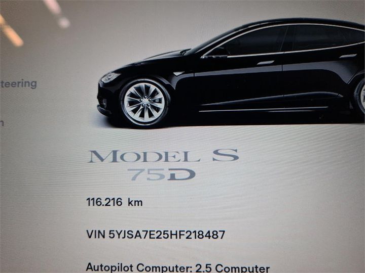 Photo 10 VIN: 5YJSA7E25HF218487 - TESLA S 