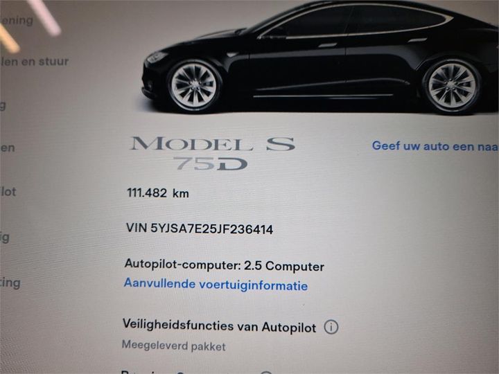 Photo 10 VIN: 5YJSA7E25JF236414 - TESLA S 