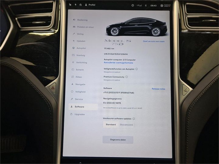 Photo 21 VIN: 5YJSA7E25JF236414 - TESLA S 