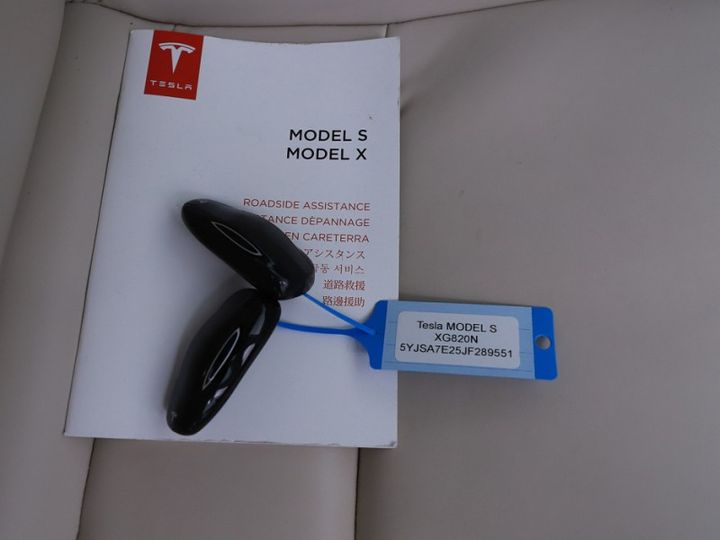 Photo 25 VIN: 5YJSA7E25JF289551 - TESLA MODEL S 