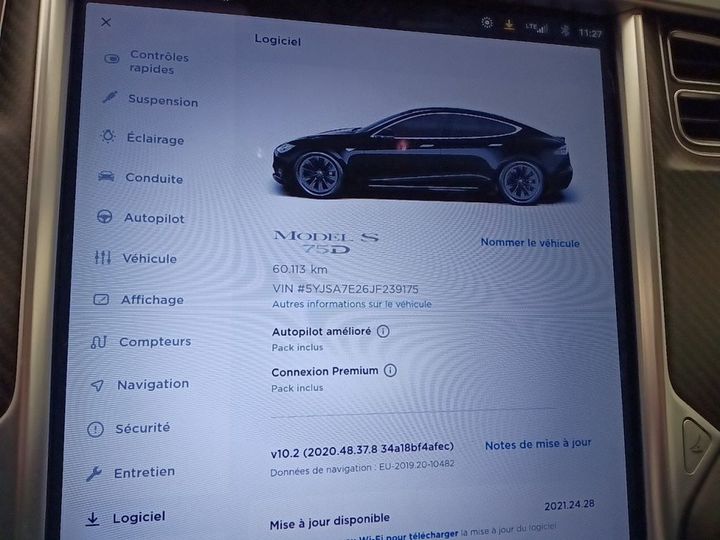 Photo 6 VIN: 5YJSA7E26JF239175 - TESLA MODEL S FL&#3916 BEV 