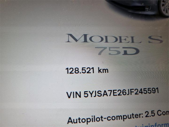 Photo 10 VIN: 5YJSA7E26JF245591 - TESLA S 