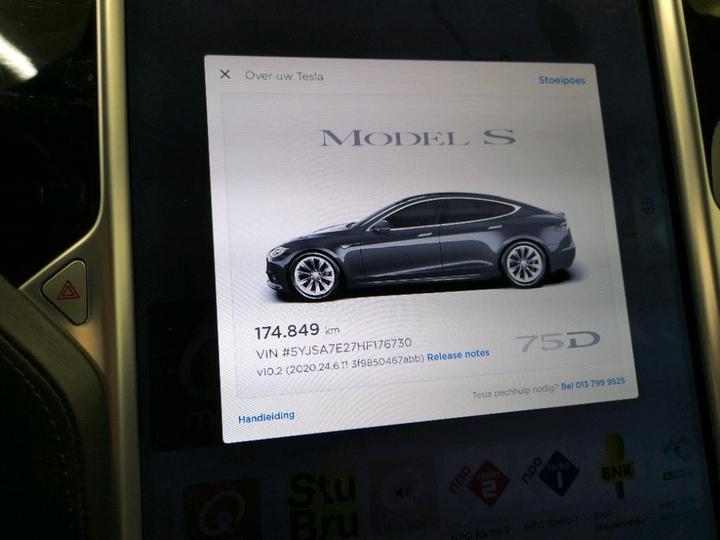 Photo 10 VIN: 5YJSA7E27HF176730 - TESLA S 