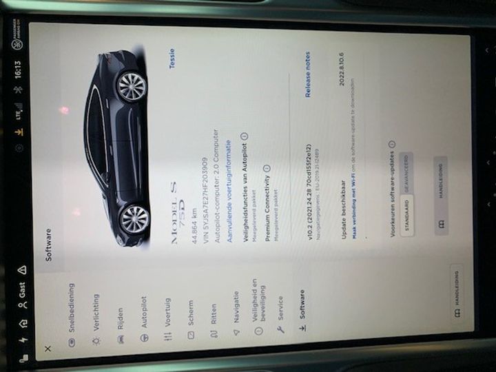 Photo 6 VIN: 5YJSA7E27HF203909 - TESLA MODEL S 