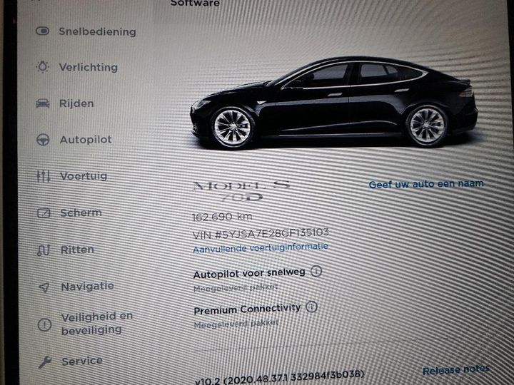 Photo 10 VIN: 5YJSA7E28GF135103 - TESLA S 