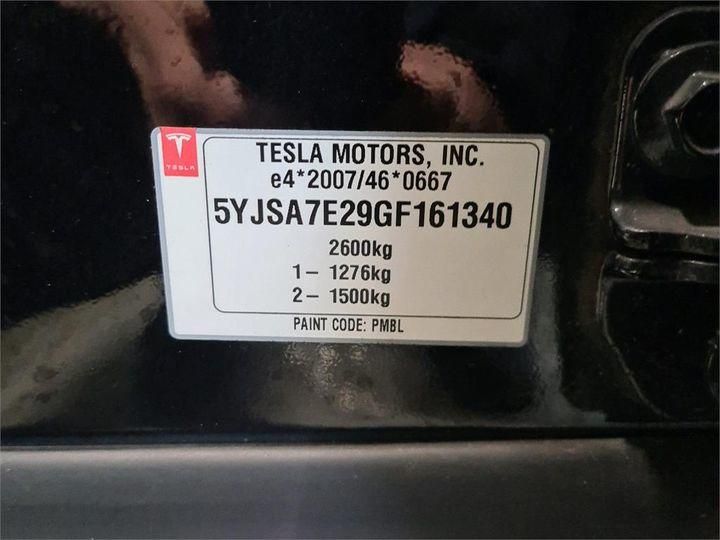 Photo 8 VIN: 5YJSA7E29GF161340 - TESLA MODEL S HATCHBACK 