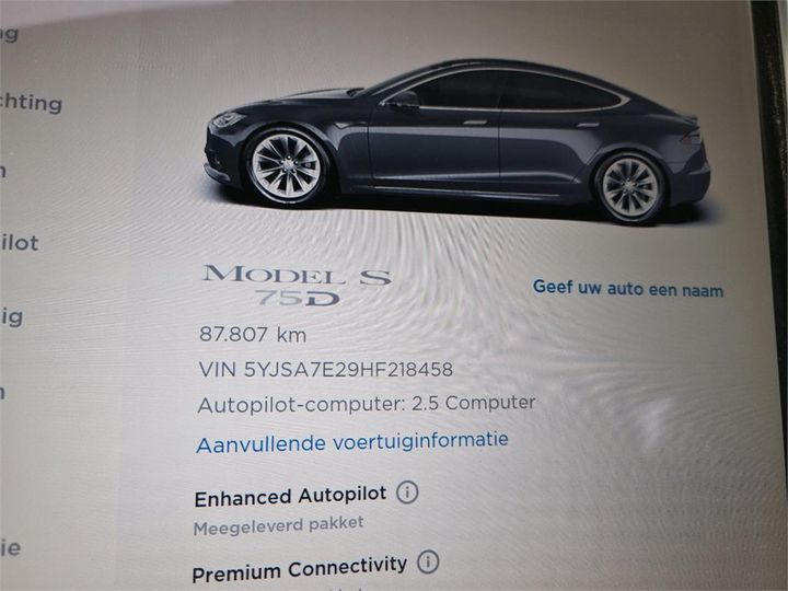 Photo 5 VIN: 5YJSA7E29HF218458 - TESLA MODEL 