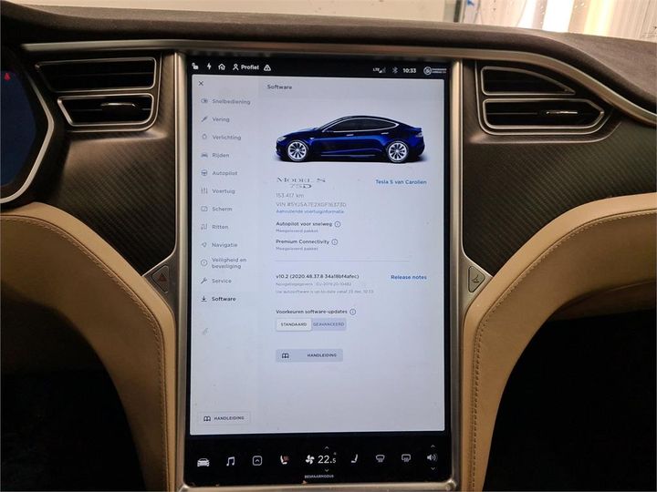 Photo 10 VIN: 5YJSA7E2XGF163730 - TESLA S 