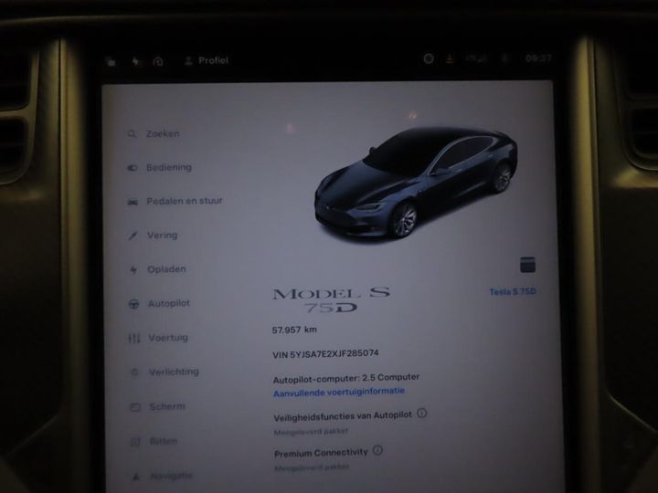 Photo 3 VIN: 5YJSA7E2XJF285074 - TESLA MODEL S 