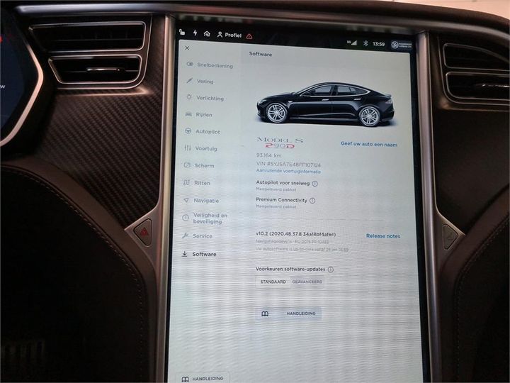 Photo 21 VIN: 5YJSA7E48FF107124 - TESLA S 