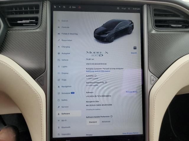 Photo 8 VIN: 5YJXCAE23KF151036 - TESLA MODEL X 