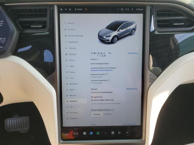 Photo 8 VIN: 5YJXCAE28JF112697 - TESLA MODEL X 