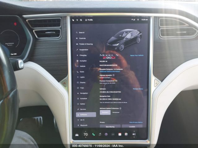 Photo 6 VIN: 5YJXCAE43GF001419 - TESLA MODEL X 