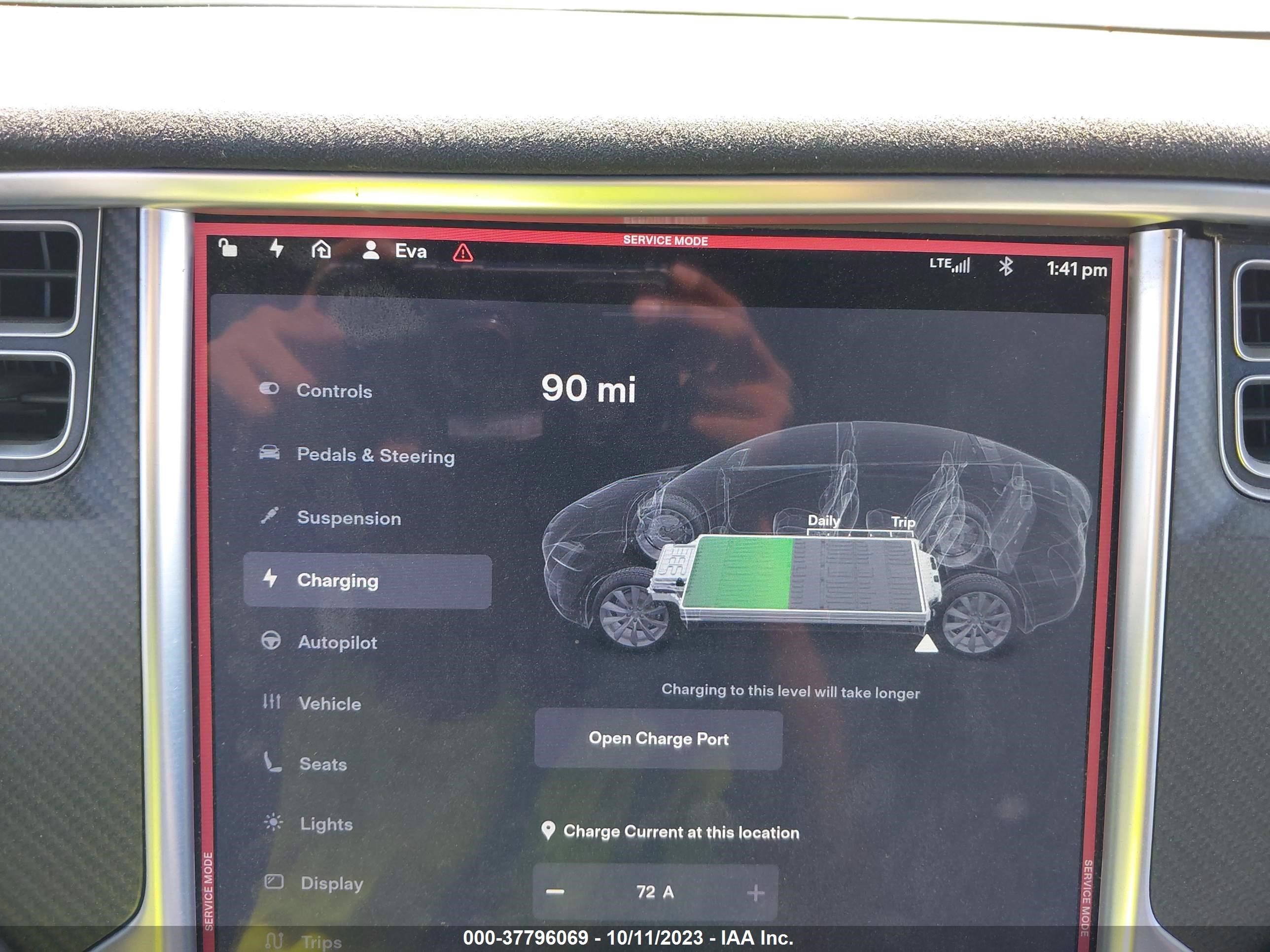 Photo 14 VIN: 5YJXCAE4XGFS00306 - TESLA MODEL X 