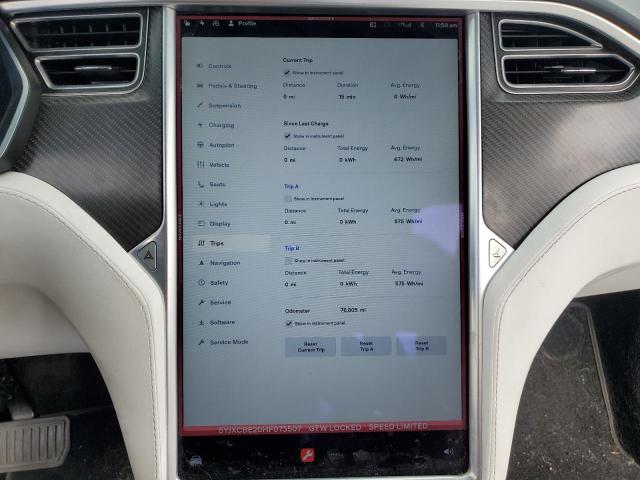 Photo 8 VIN: 5YJXCBE20HF073507 - TESLA MODEL X 