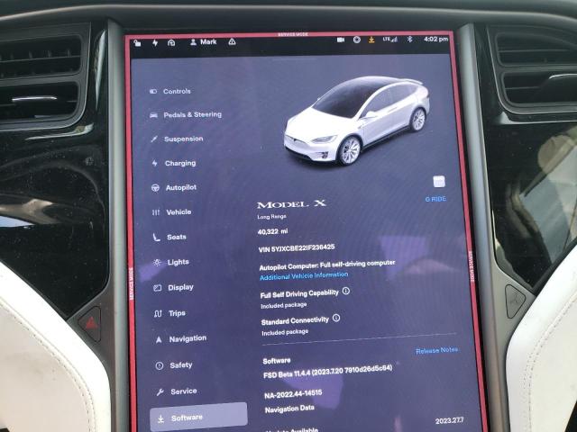 Photo 8 VIN: 5YJXCBE22LF236425 - TESLA MODEL X 