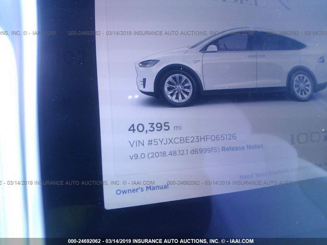 Photo 6 VIN: 5YJXCBE23HF065126 - TESLA MODEL X 