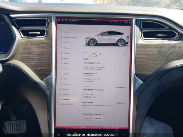 Photo 6 VIN: 5YJXCBE27GF009141 - TESLA MODEL X 