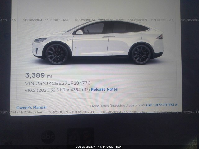 Photo 6 VIN: 5YJXCBE27LF284776 - TESLA MODEL X 