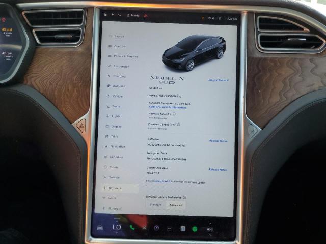 Photo 8 VIN: 5YJXCBE29GF018939 - TESLA MODEL X 