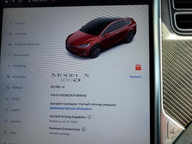 Photo 8 VIN: 5YJXCBE2XJF089042 - TESLA MODEL X 