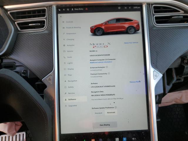 Photo 8 VIN: 5YJXCBE47HF035399 - TESLA MODEL X 