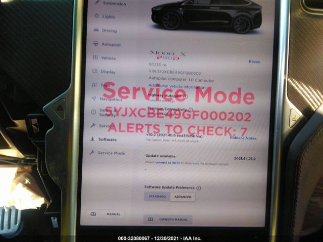 Photo 6 VIN: 5YJXCBE49GF000202 - TESLA MODEL X 