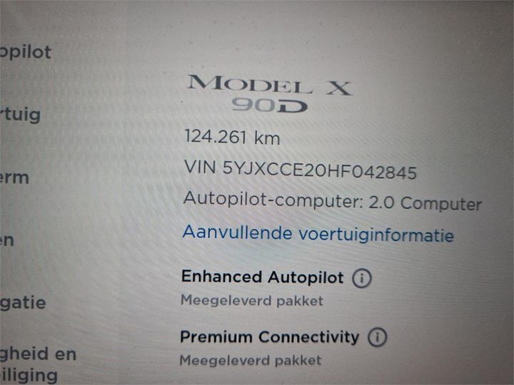 Photo 9 VIN: 5YJXCCE20HF042845 - TESLA X 