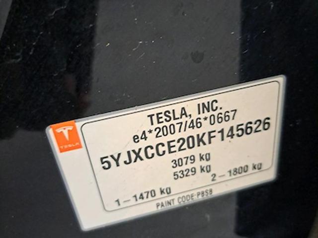 Photo 10 VIN: 5YJXCCE20KF145626 - TESLA MODEL X 