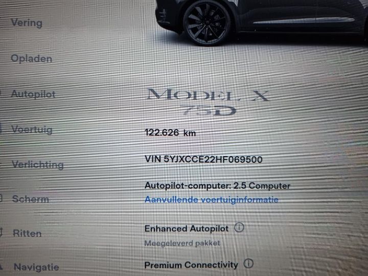 Photo 24 VIN: 5YJXCCE22HF069500 - TESLA MODEL 