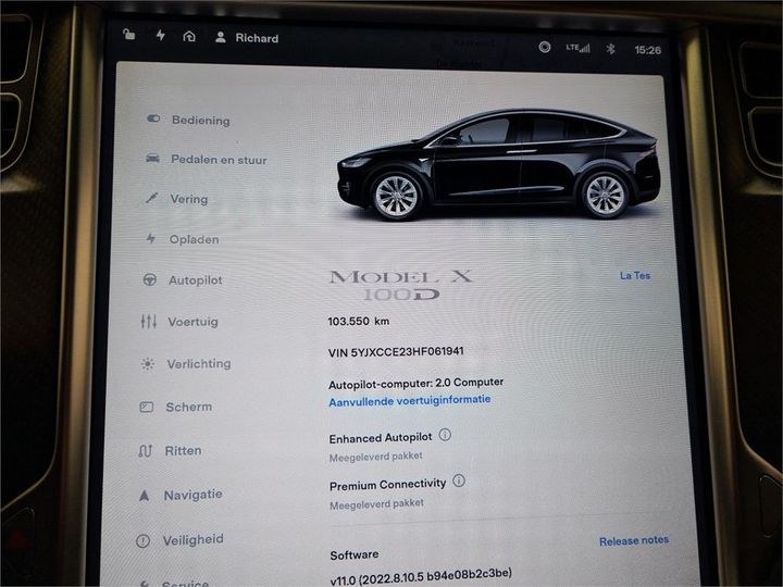 Photo 10 VIN: 5YJXCCE23HF061941 - TESLA X 