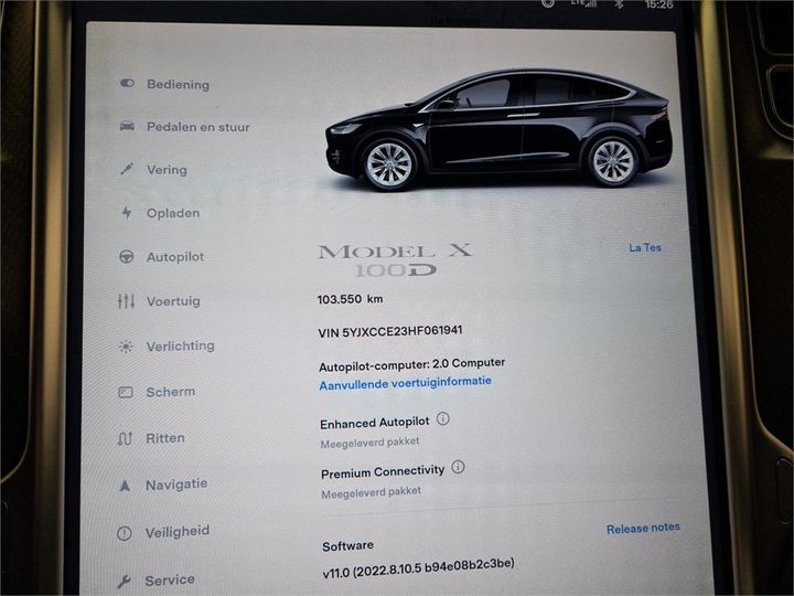 Photo 20 VIN: 5YJXCCE23HF061941 - TESLA X 