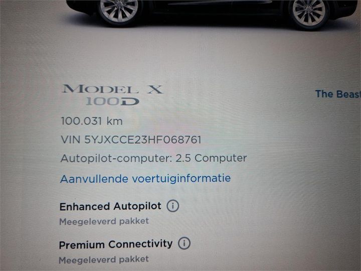 Photo 10 VIN: 5YJXCCE23HF068761 - TESLA X 