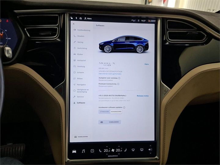 Photo 20 VIN: 5YJXCCE24GF017428 - TESLA X 