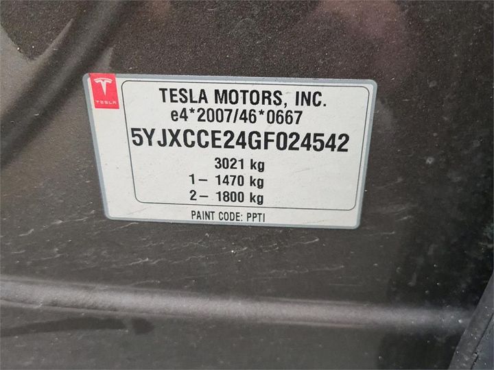 Photo 8 VIN: 5YJXCCE24GF024542 - TESLA X 