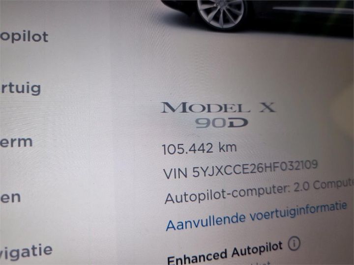 Photo 10 VIN: 5YJXCCE26HF032109 - TESLA X 