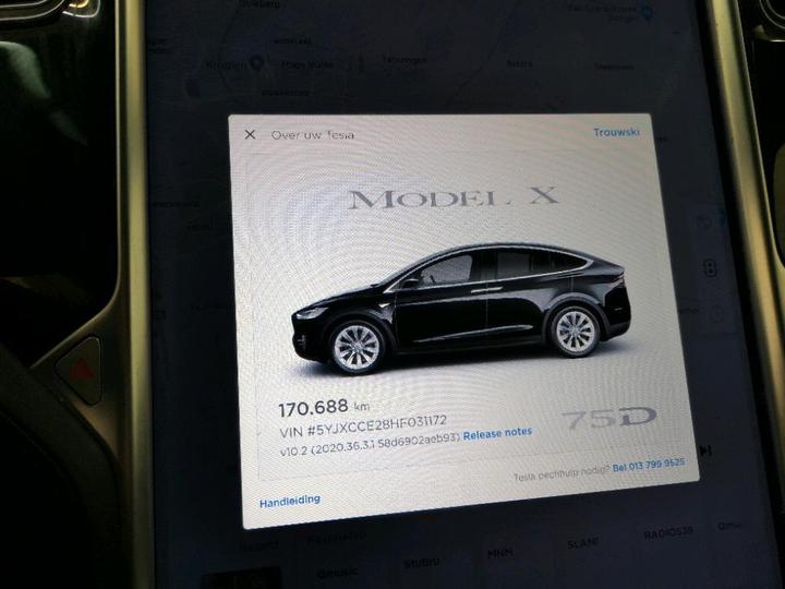 Photo 21 VIN: 5YJXCCE28HF031172 - TESLA X 