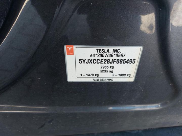 Photo 26 VIN: 5YJXCCE28JF085495 - TESLA MODEL 