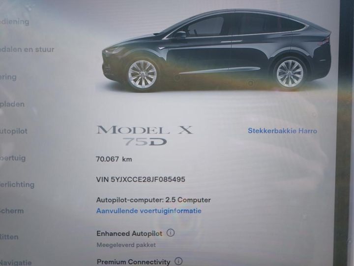 Photo 5 VIN: 5YJXCCE28JF085495 - TESLA MODEL 