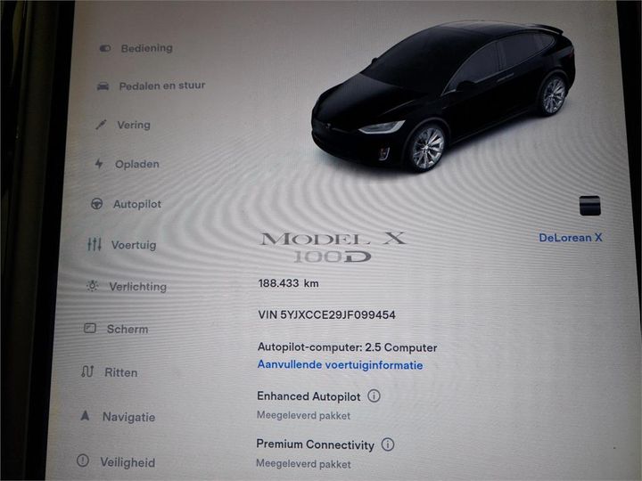 Photo 10 VIN: 5YJXCCE29JF099454 - TESLA X 