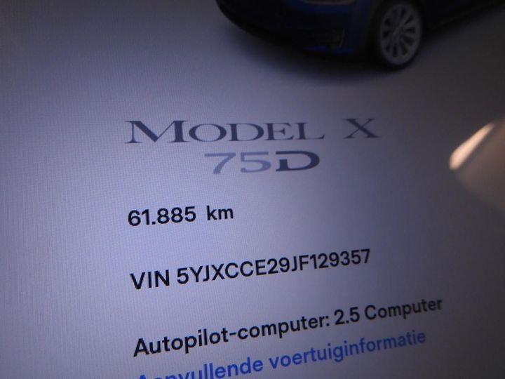 Photo 5 VIN: 5YJXCCE29JF129357 - TESLA MODEL X 