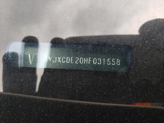 Photo 11 VIN: 5YJXCDE20HF031558 - TESLA MODEL X 