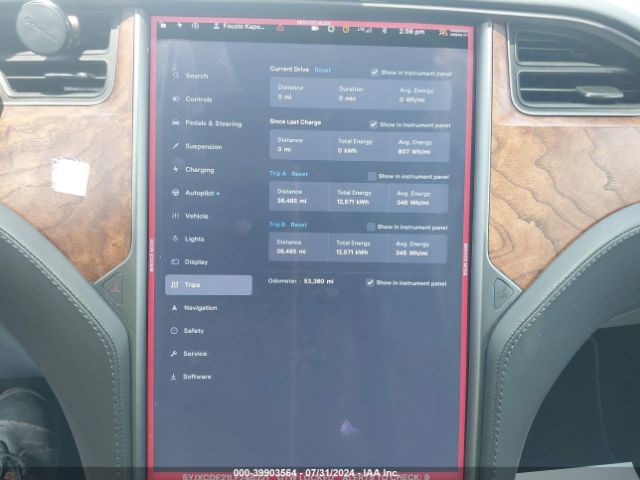 Photo 6 VIN: 5YJXCDE21LF248321 - TESLA MODEL X 