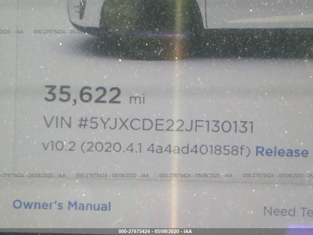 Photo 6 VIN: 5YJXCDE22JF130131 - TESLA MODEL X 