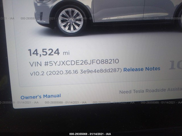 Photo 8 VIN: 5YJXCDE26JF088210 - TESLA MODEL X 