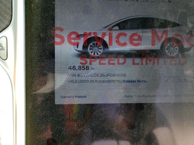 Photo 7 VIN: 5YJXCDE26JF088658 - TESLA MODEL X 