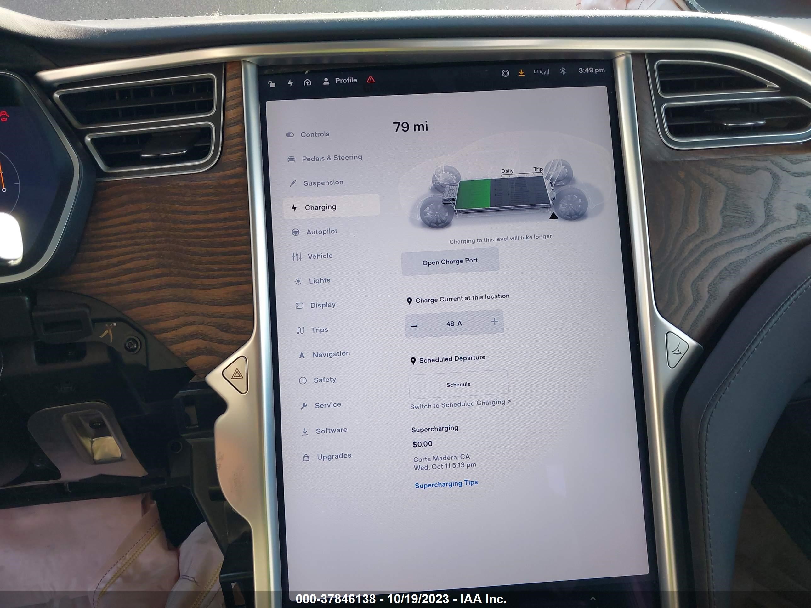 Photo 14 VIN: 5YJXCDE28HF078451 - TESLA MODEL X 