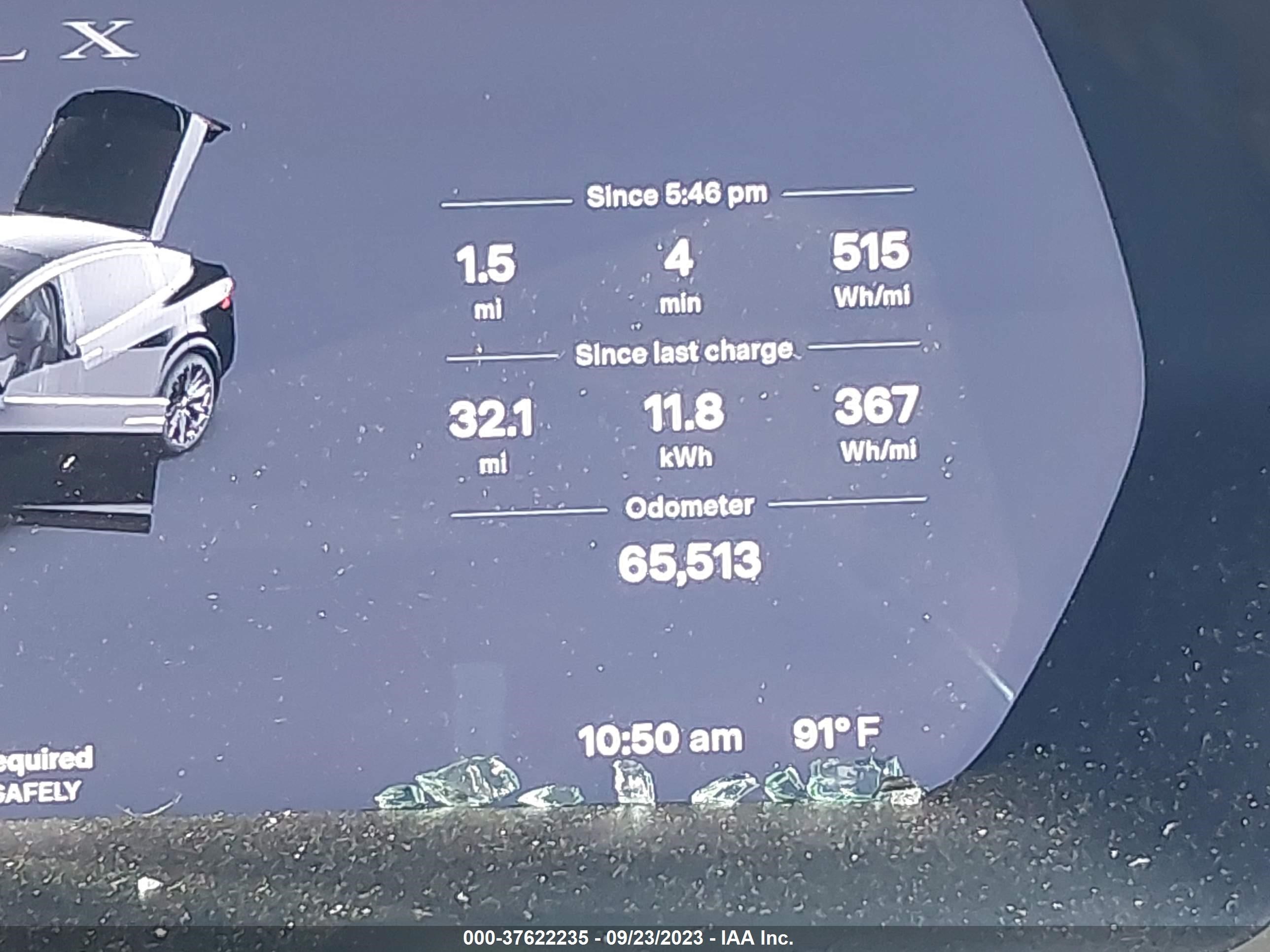 Photo 12 VIN: 5YJXCDE29JF128540 - TESLA MODEL X 