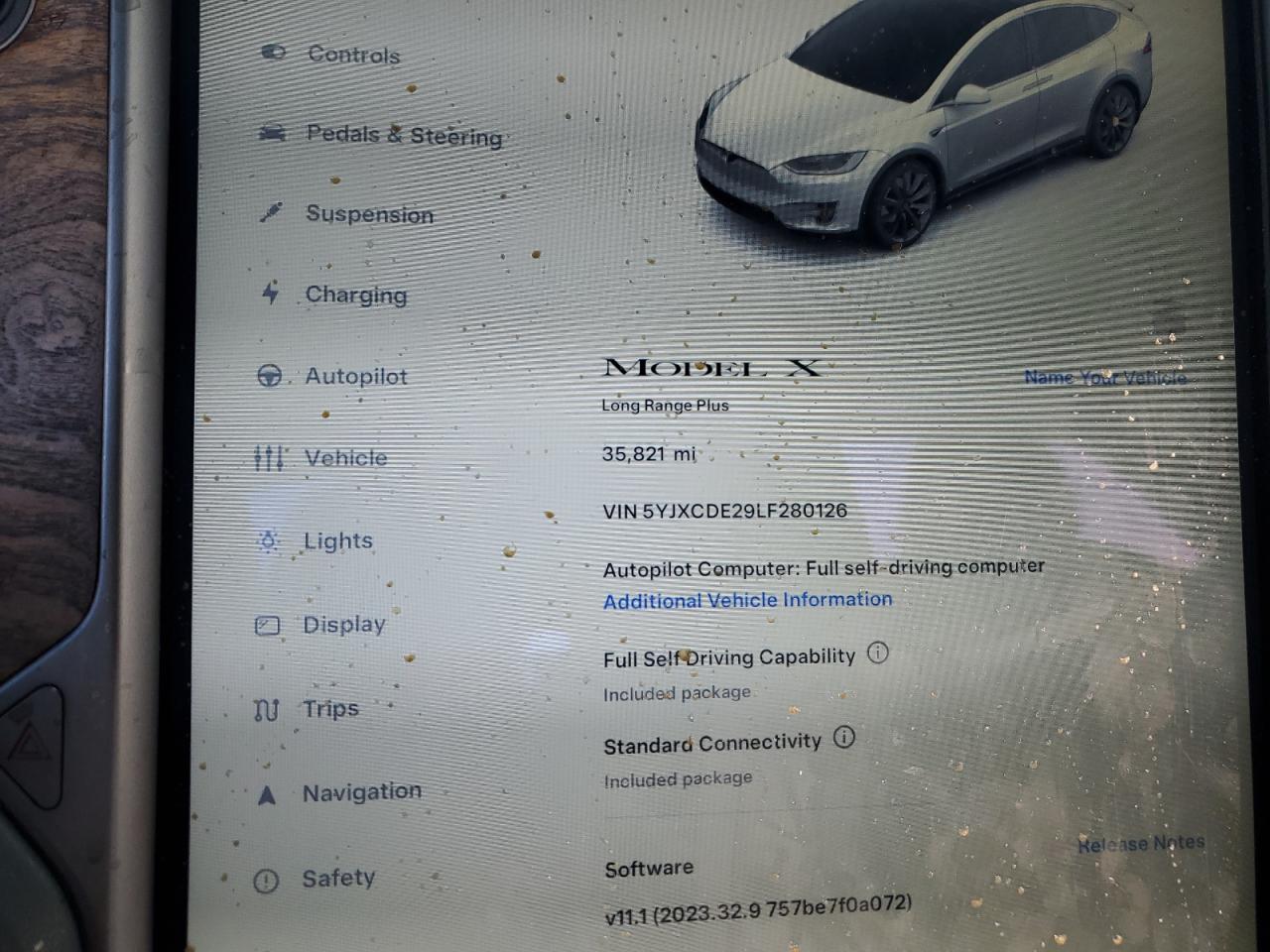 Photo 9 VIN: 5YJXCDE29LF280126 - TESLA MODEL X 